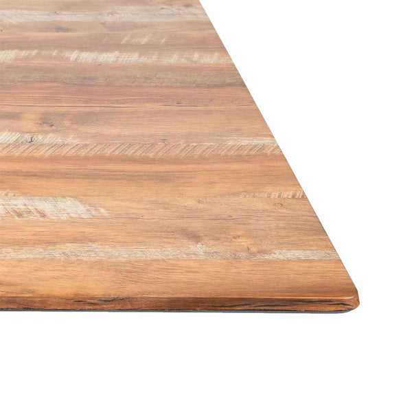 Square 60cm Super Matte Smart Table Top with Corsica Deluxe Table Base Dining Table