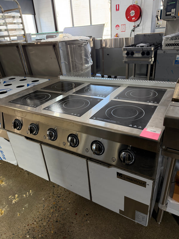 Mantru.E ZT6-C8021A Commercial Induction Flat Range