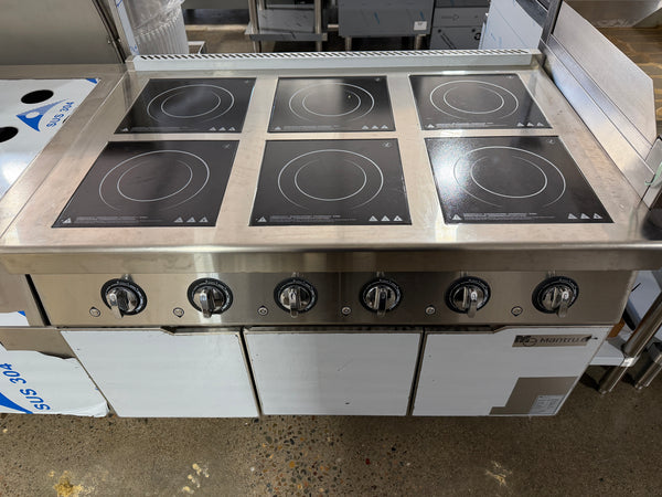 Mantru.E ZT6-C8021A Commercial Induction Flat Range