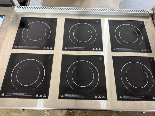 Mantru.E ZT6-C8021A Commercial Induction Flat Range