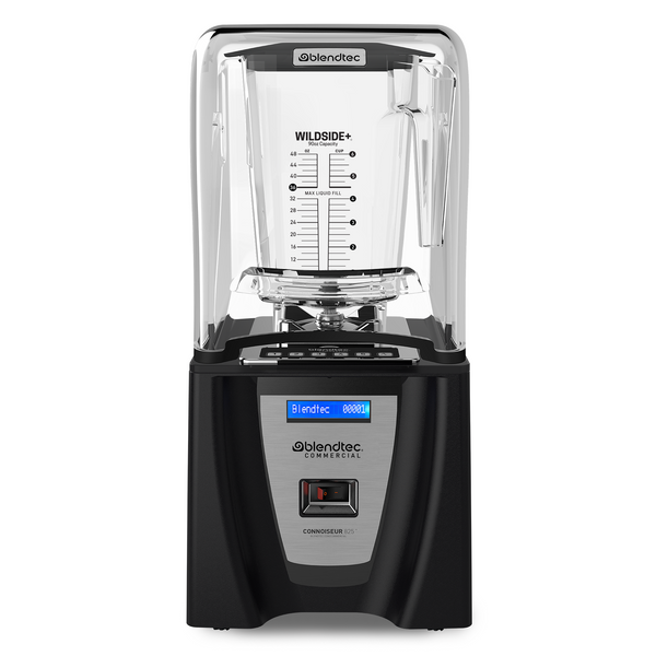 Three Blendtec Connisseur Blenders with 3 Wildside Jars