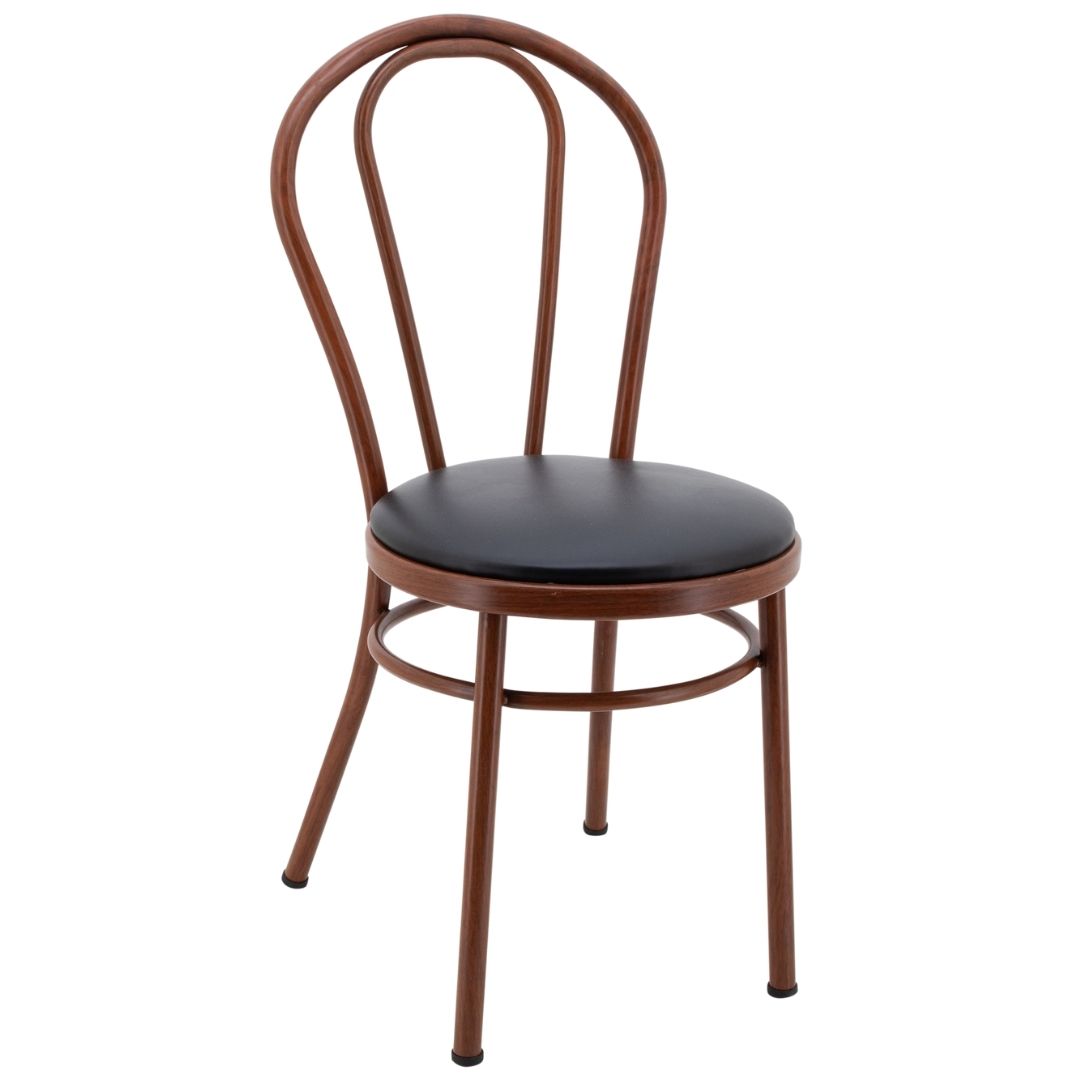 Café Solutions Cabaret Chair Timber Look with Cushion