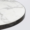 Round Table Top Complete Bar Table with Hairpin Legs