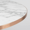 Round Table Top Complete Bar Table with Hairpin Legs