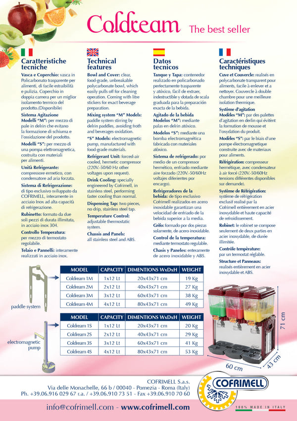 Cofrimell Coldream 2 - Drink Dispenser