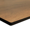 Café Solutions Compact Laminate Walnut Tabletop