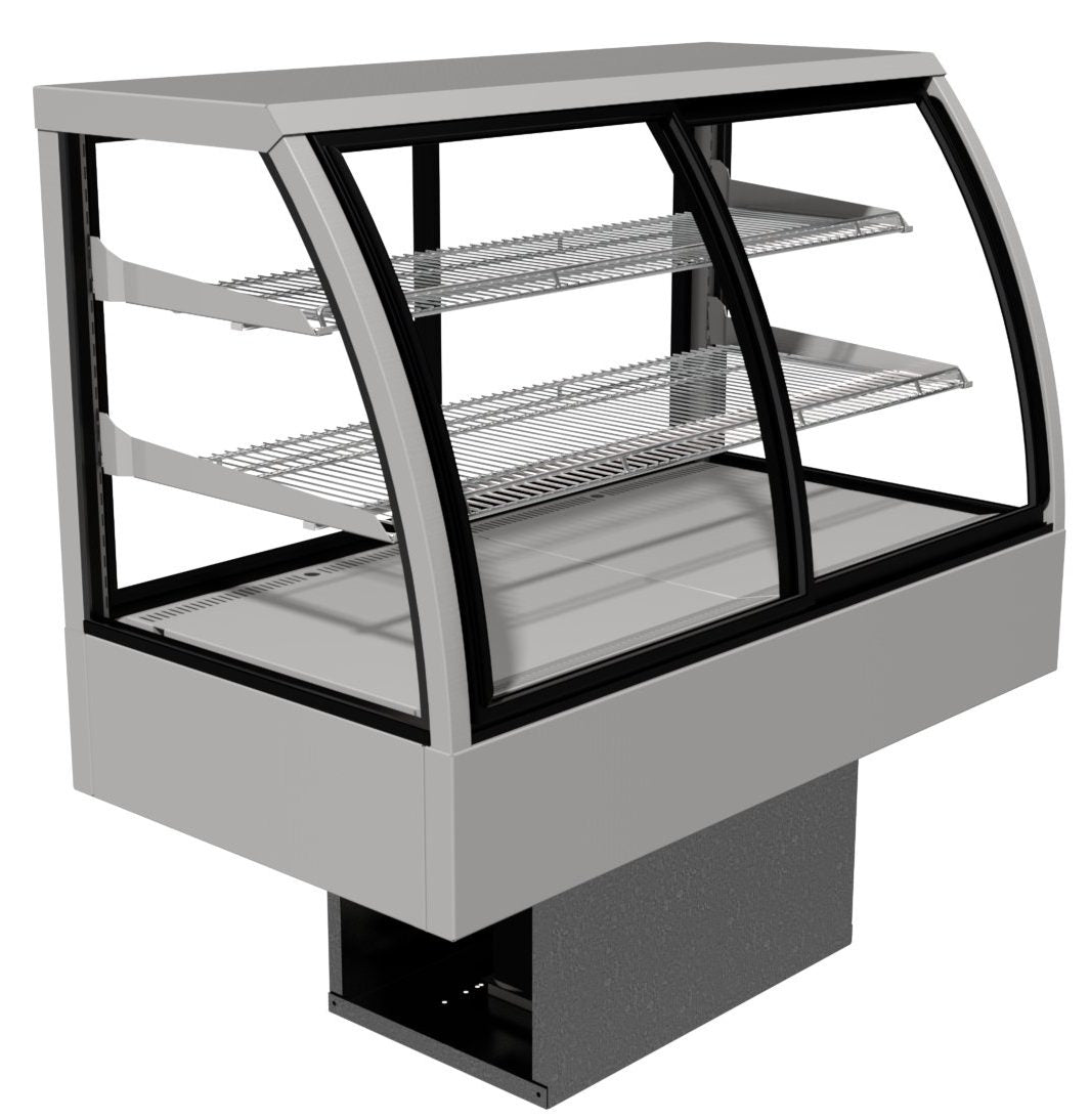 Festive Cornwall Chilled Integral 1200 2 Shelves + Base - Cold Food Display