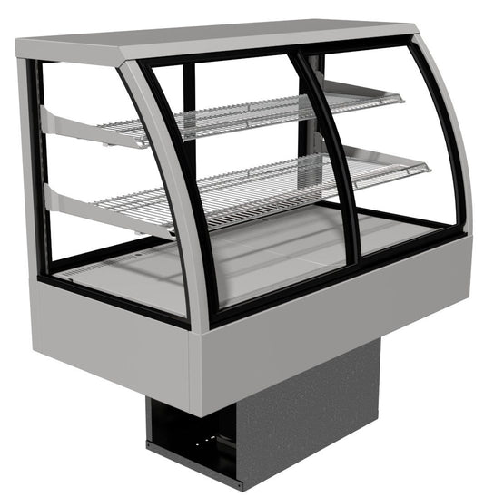 Festive Cornwall Chilled Integral 600 2 Shelves + Base - Cold Food Display