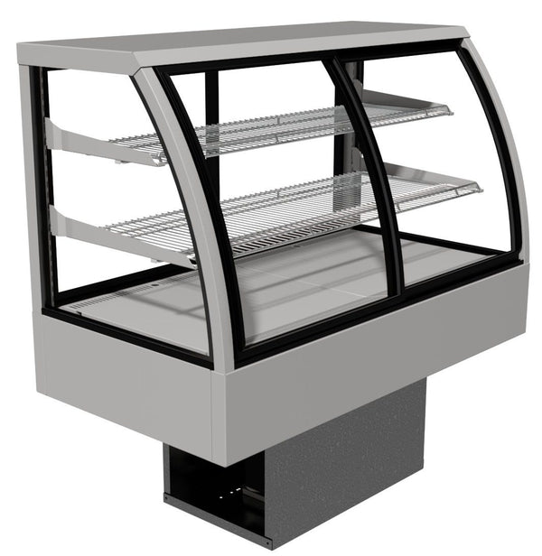 Festive Cornwall Chilled Integral 1530 2 Shelves + Base - Cold Food Display