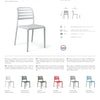 Nardi Costa Outdoor Resin Bistrot Chair
