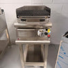 Baron Q70SGL/G403 + 70CAV4 1 Burner Gas Lava Rock Chargrill + Stand