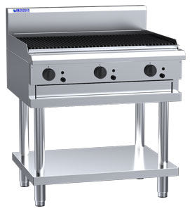 Luus CS-9C Chargrill + Stand with Shelf