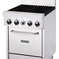 Mercury M24S-4F 4 Burner Range Oven