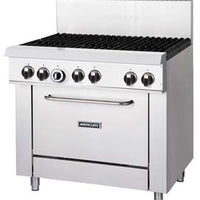 Mercury M36S-6F 6 Burner Range Oven