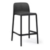 Nardi Lido Mini Outdoor Resin Bar Stool Seat Height 65cm