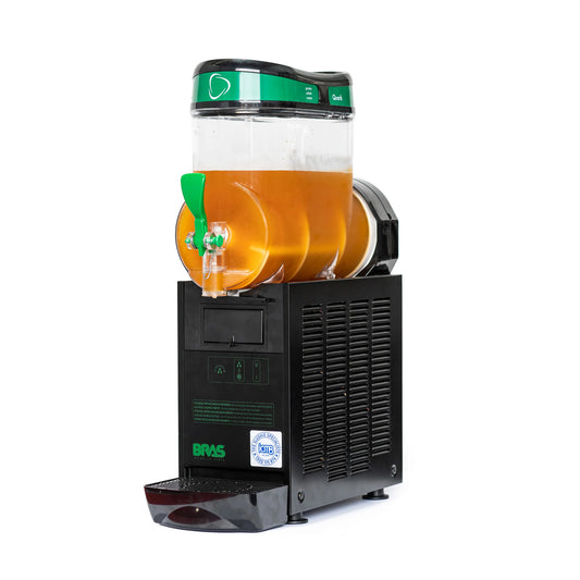 BRAS QUARK 1 Black/Green Lid - Slushie Machine