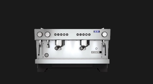 Iberital Referent 2 Group & Precision DK-75 Grinder Package in Black + Precision Accessories