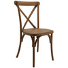 Café Solutions Resin Cross Back Chair Timber Looks