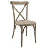 Café Solutions Resin Cross Back Chair Timber Looks