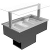 Festive Somerset Chilled Air Curtain 1480 - 4 Pan Chill Well
