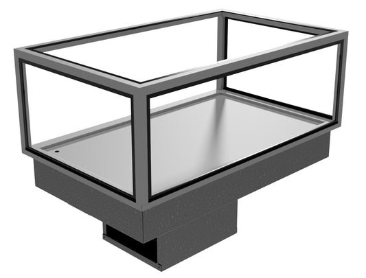 Festive Somerset Cold Deck 1480 - 4 Pan Cold Food Display
