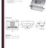 Simply Stainless SBM.CS.0950 - Stainless Steel Cocktail Station with Speed Rack