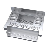 Simply Stainless SBM.CS.0950 - Stainless Steel Cocktail Station with Speed Rack