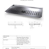 Simply Stainless SBM.DBS.0900 - Drop-In Beer Station