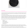 Gold Aluminium Edge Laurent Black Sintered Stone Table Top with Round Brass Table Base