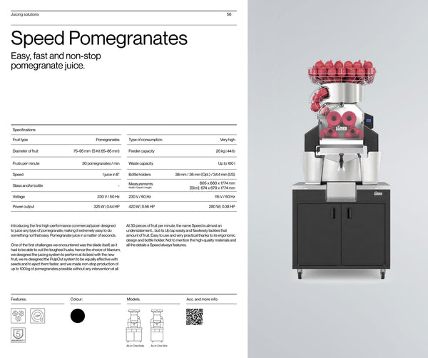 Zumex Speed Pomegranade - Citrus Juicer