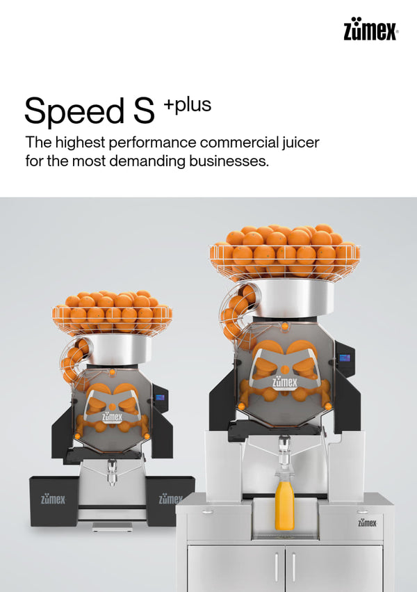 Zumex Speed S+ Plus with Slim Cabinet - Citrus Juicer