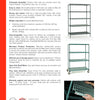 Metro Super Erecta Pro PR.5T74.1860 - 5 Tier Polymer Mat Shelving