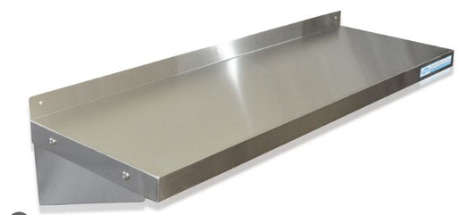 Stainless Steel Wall Shelf 1200mmW (2)