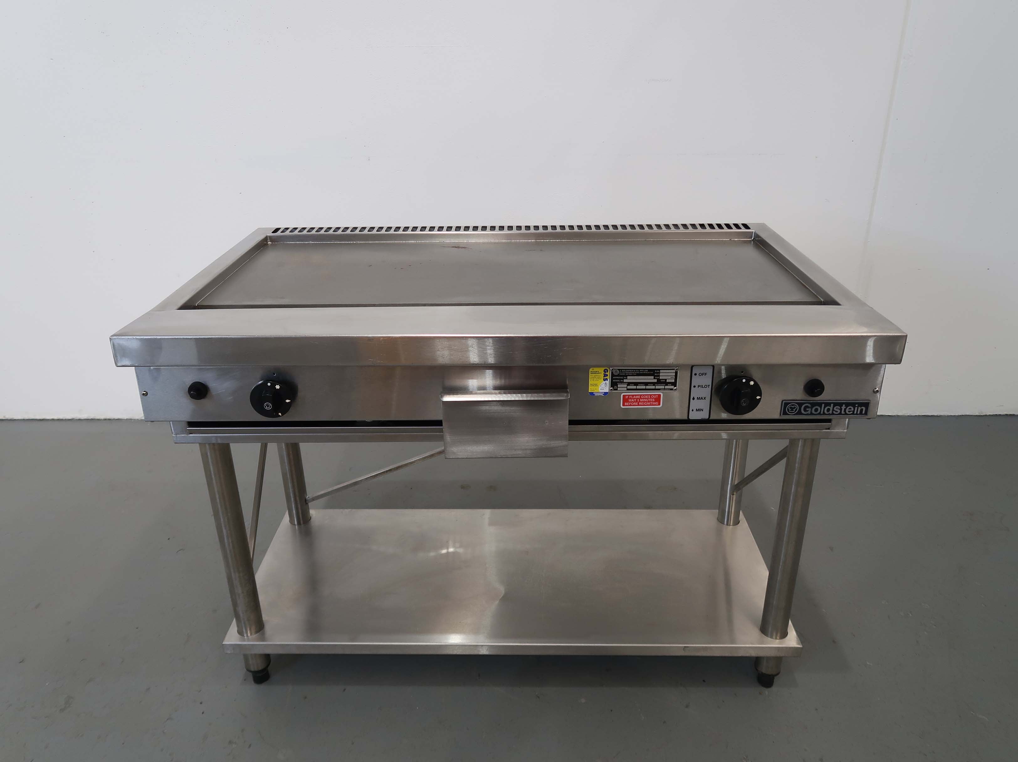 GOLDSTEIN TK-45 2 Burner Griddle (4)
