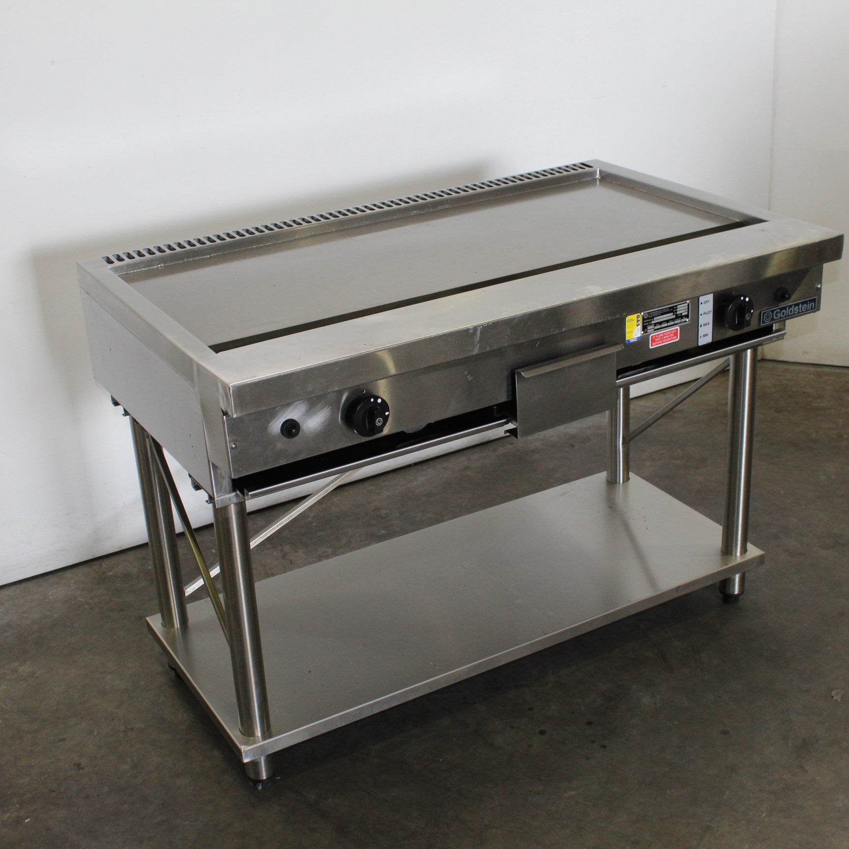 GOLDSTEIN TK-45 2 Burner Griddle (2)