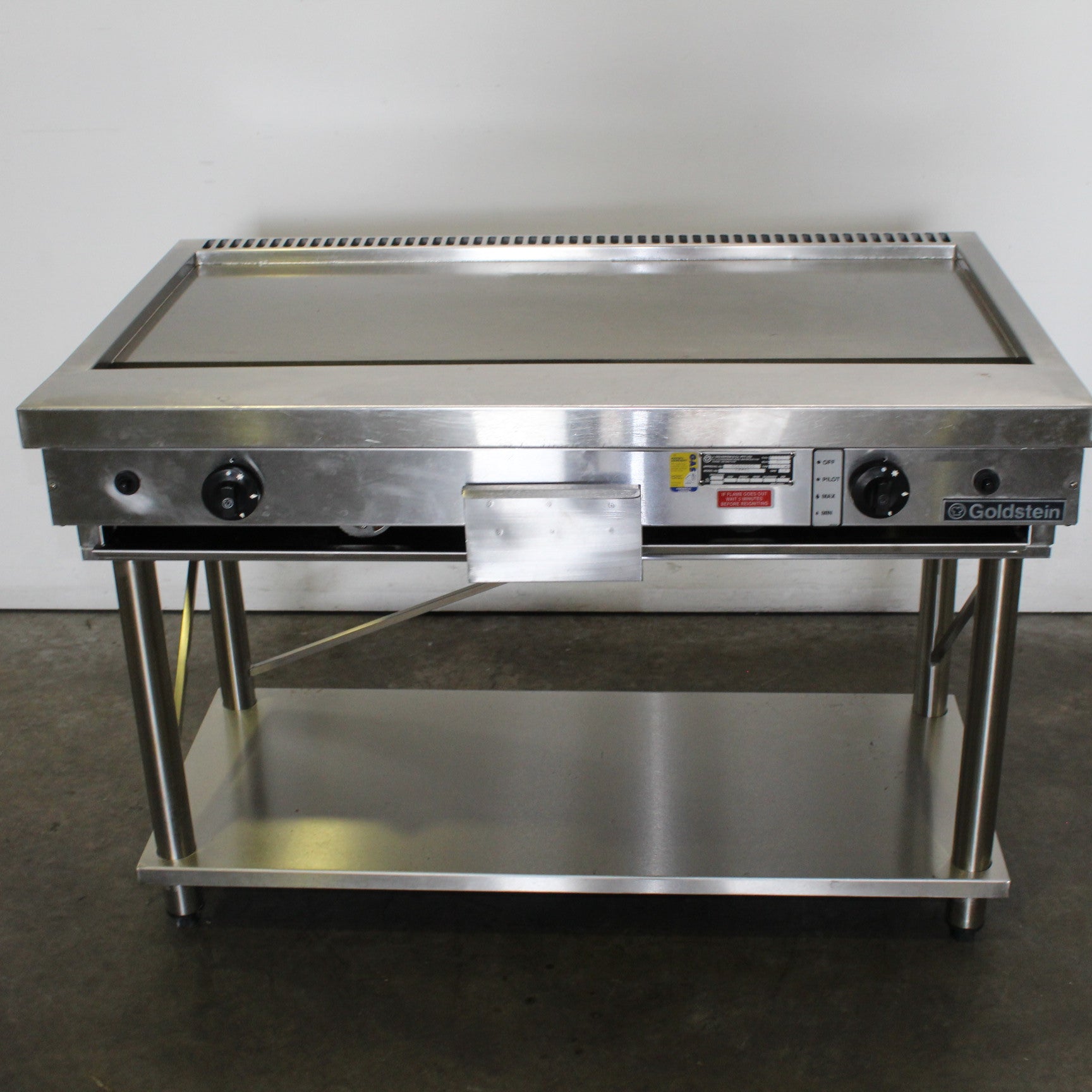 GOLDSTEIN TK-45 2 Burner Griddle (3)