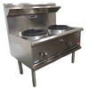 LUUS WX-2C Wok Table - 2 Hole (NaN)