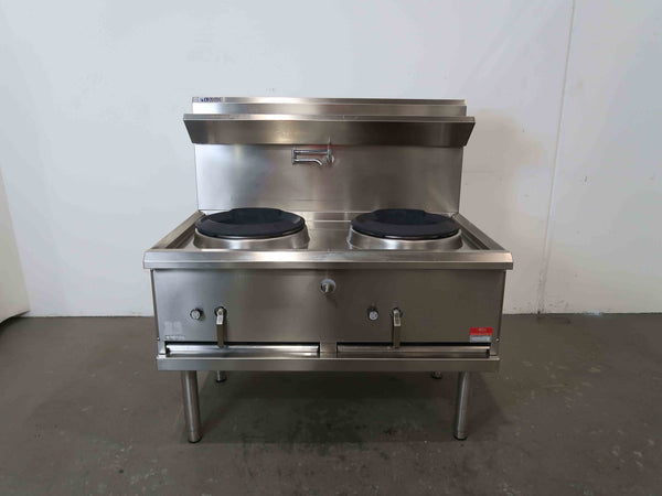 LUUS WX-2C Wok Table - 2 Hole (2)
