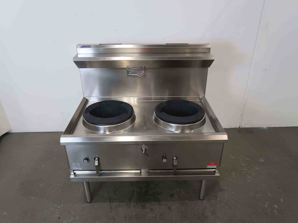LUUS WX-2C Wok Table - 2 Hole (3)