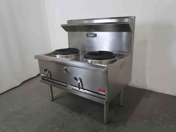 LUUS WX-2C Wok Table - 2 Hole (4)