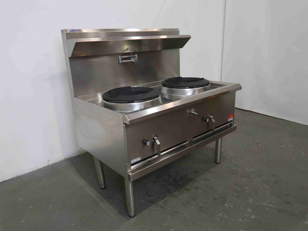 LUUS WX-2C Wok Table - 2 Hole (5)