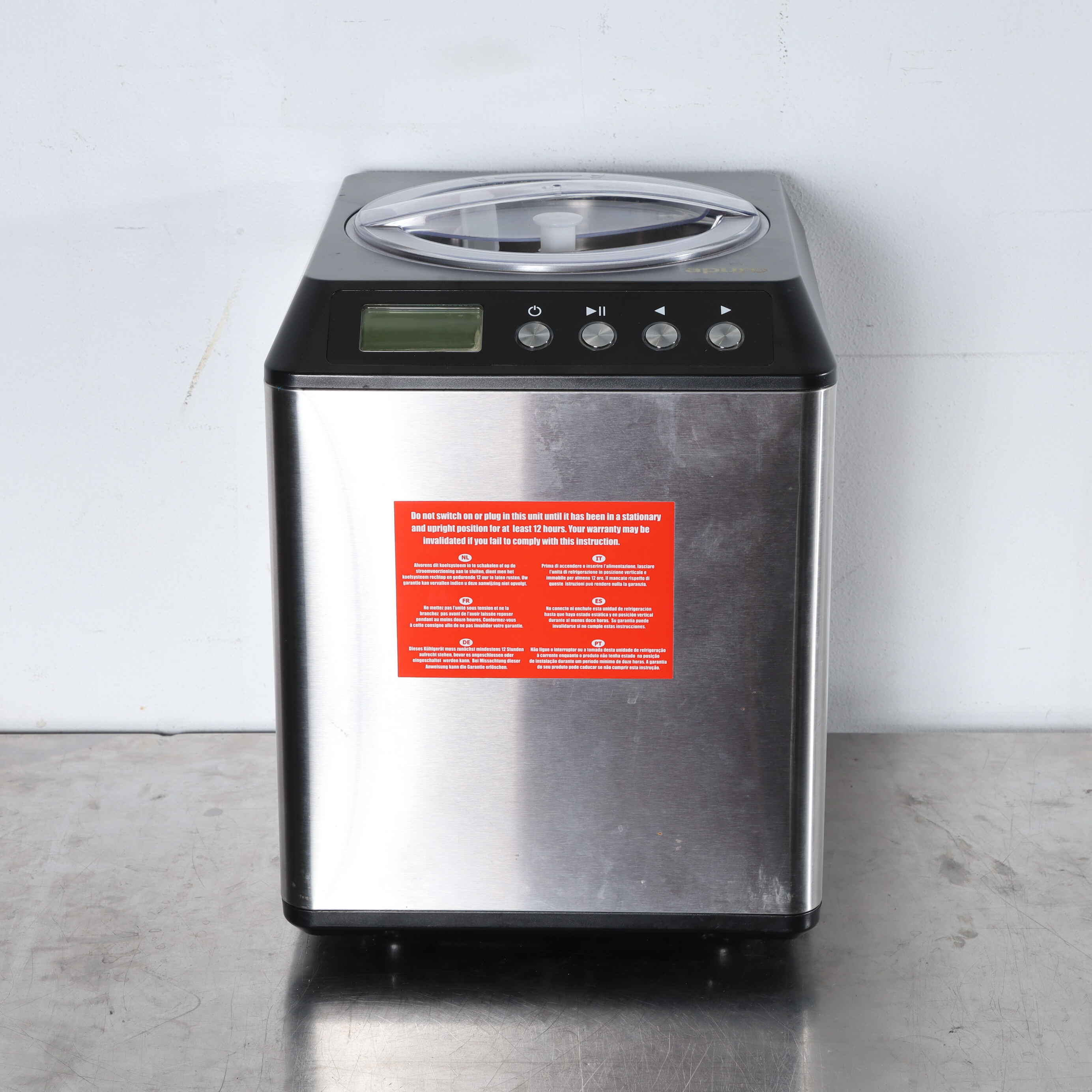 Apuro CM289A Ice Cream Maker SilverChef