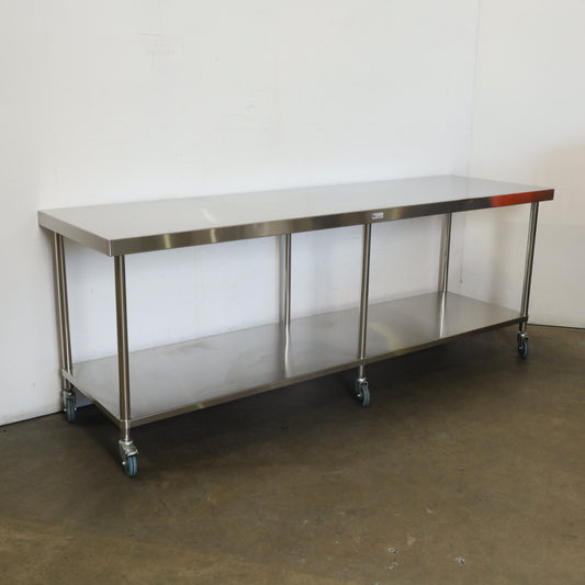 Simply Stainless S/S Mobile Bench (2)