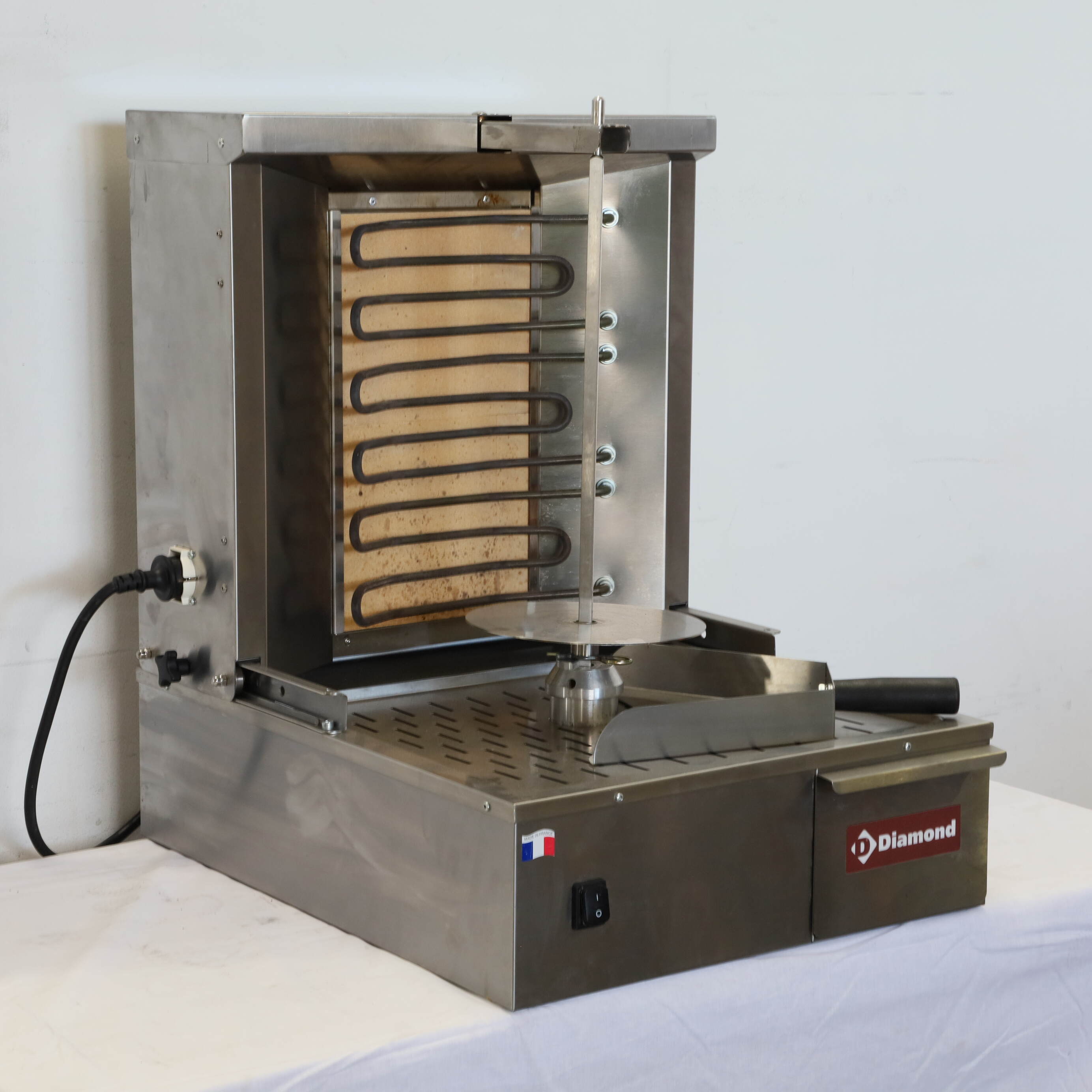 Thumbnail - Diamond KEB-E40 - 2 Burner Kebab Machine (2)