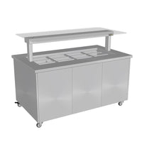 Culinaire CH.IBSS.BMC.U.GSF.4 - Heated Mobile Island Buffet