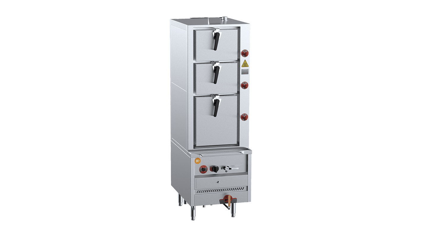 B+S K+ DSK-3S - Triple Deck Steamer