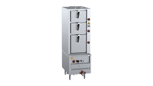 B+S K+ DSK-3S - Triple Deck Steamer