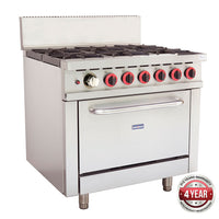 Gasmax GBS6T - Range Oven