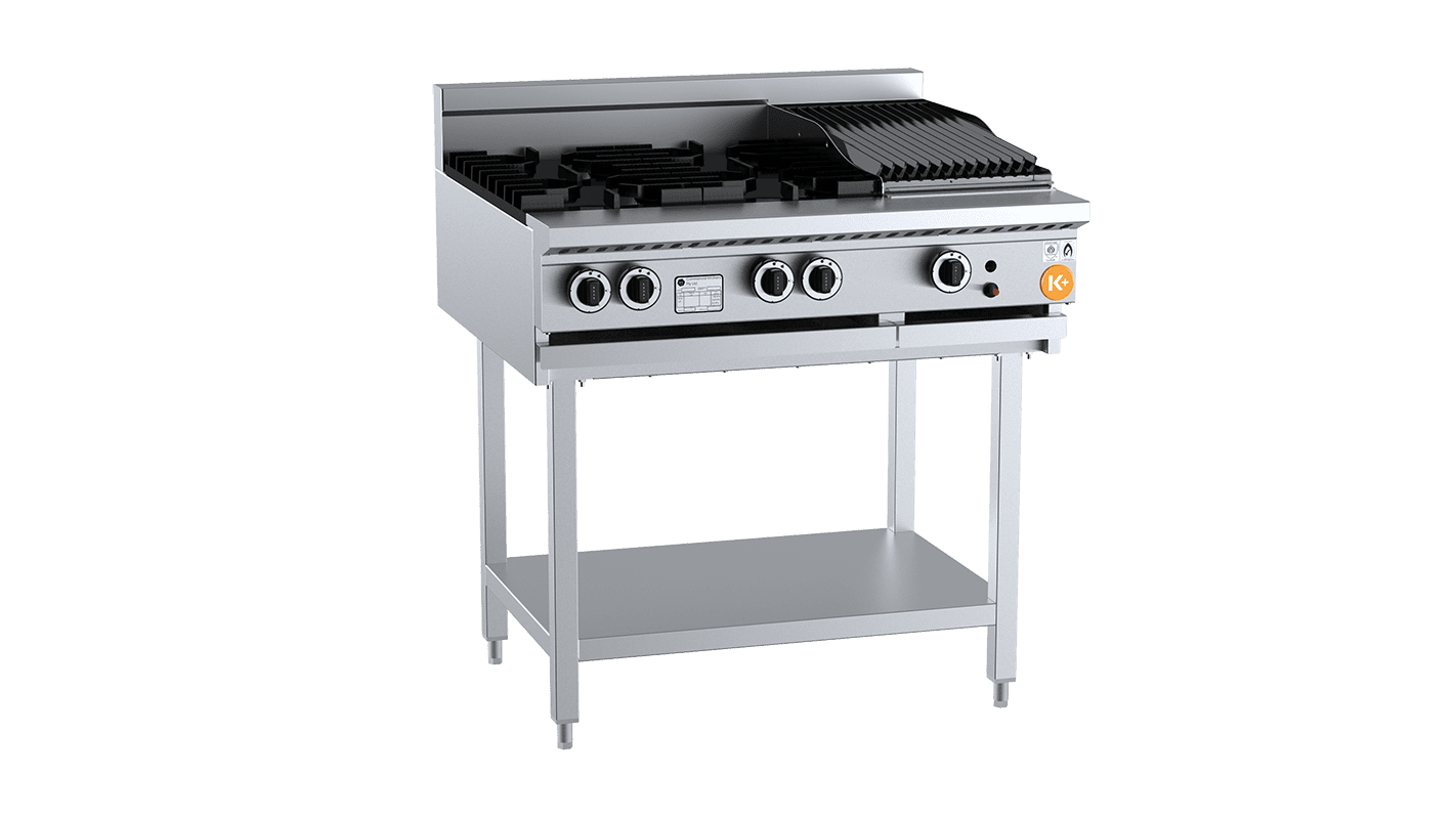 B+S K+ KBT-SB4-CBR3 - Cooktop Combo On Stand