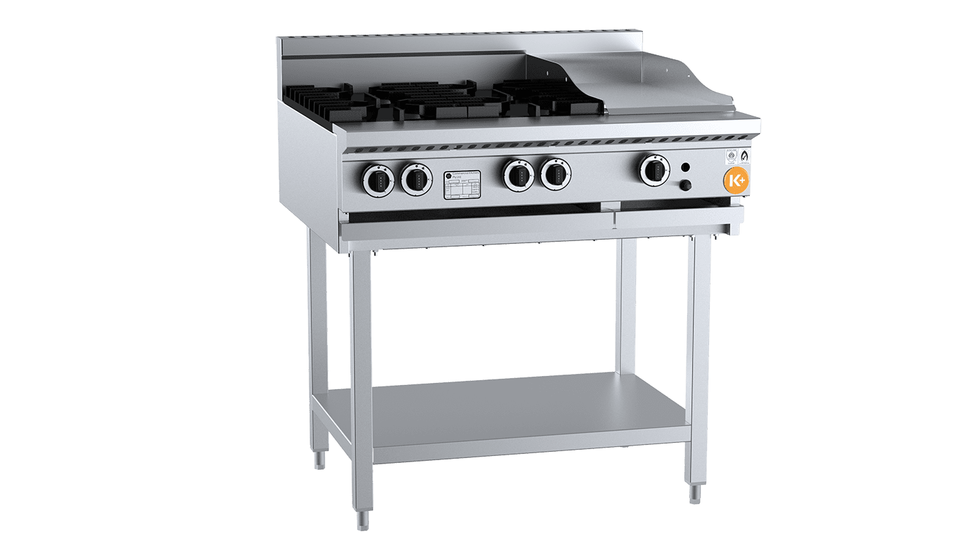 Thumbnail - B+S K+ KBT-SB4-GRP3 - Cooktop Combo On Stand
